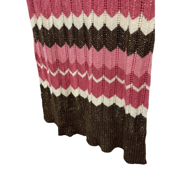 Vintage No Boundaries Y2K Spaghetti Strap Knit Fitted Sweater Cami Sz 11/13 USA - Picture 3 of 7